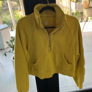 Lululemon Scuba Oversized Funnel Neck XS/S Soleil